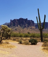 Superstition Mountains Arizona USA